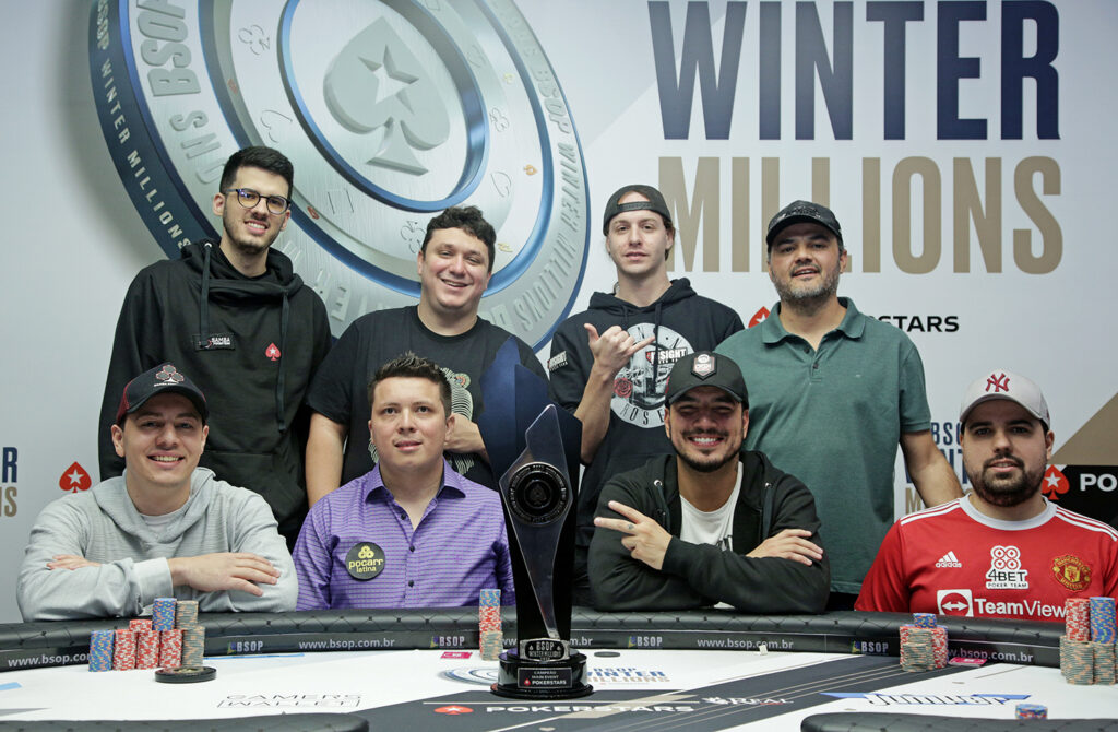 Mesa Final do Main Event do BSOP Winter Millions