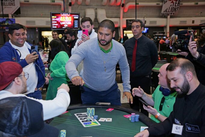 Guilherme Ponce foi o último eliminado no dinheiro do Main Event do BSOP Winter Millions