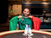 João Vieira não foi páreo para os adversários no High Roller da WSOP.