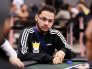 Maurício Lisboa, chip leader do Dia 1 do Mistery K.O