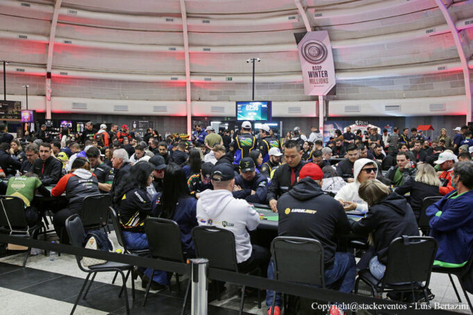 Salão do BSOP Winter Millions