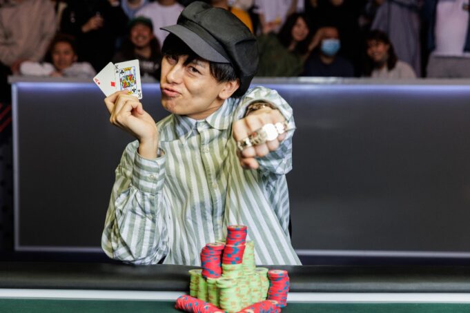 Shota Nakanishi ocupou o lugar mais alto do pódio no Evento #60 da WSOP.