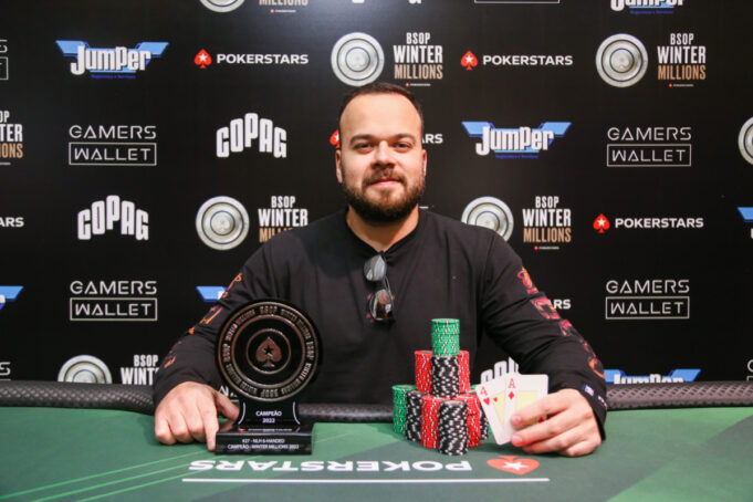 Thiago Martins, campeão do 6-Handed do BSOP Winter Millions