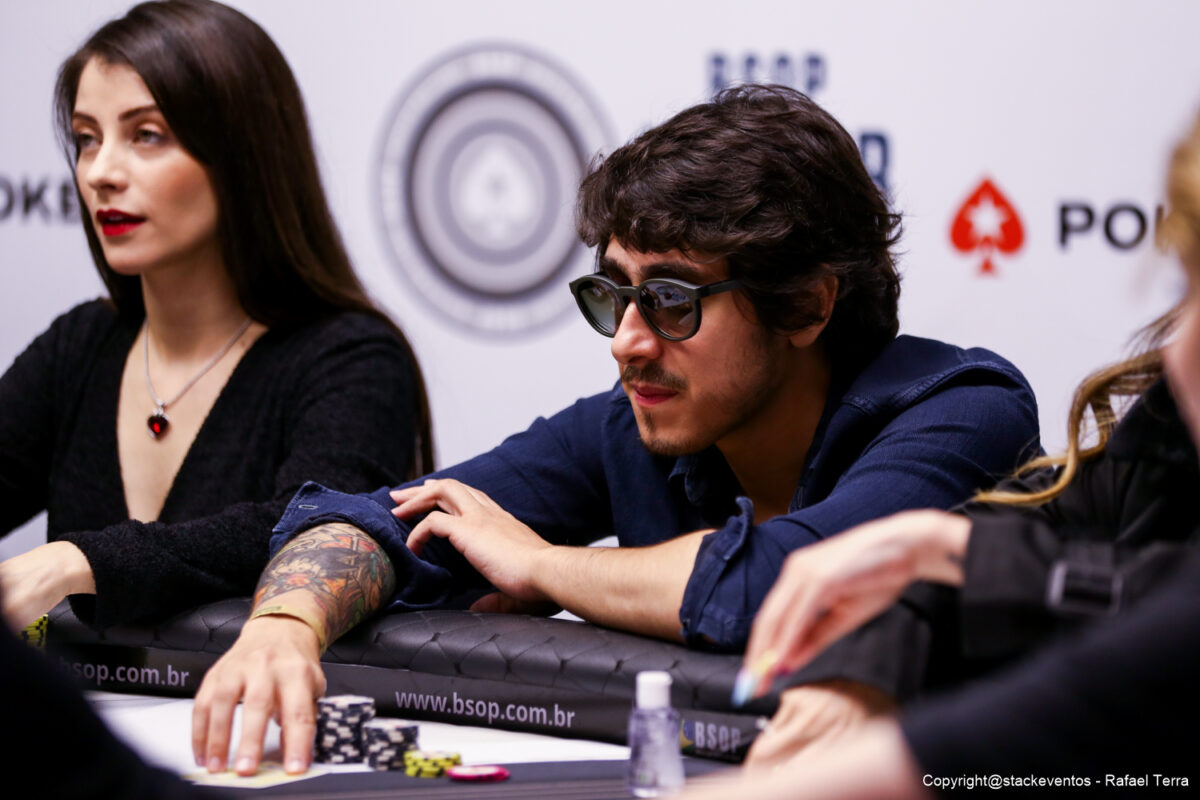 Felipe Castanhari em ação no PokerStars Invitational do BSOP Winter Millions