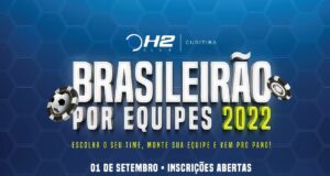 As inscrições para o Brasileirão por Equipes já estão abertas no H2 Curitiba.