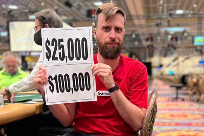 Daniel Almeida conseguiu dois belos bounties no Million Dollar Bounty da WSOP 2022.