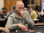 Eduardo Ferreira, melhor brasileiro ao início do Dia 3 do ME do Enjoy Poker Tour (Foto: CodigoPoker)