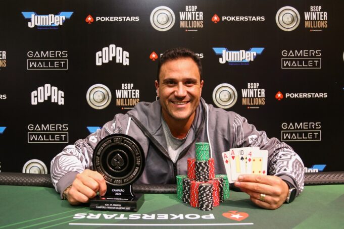 Fernando Rocha - campeão Pot Limit Omaha BSOP Winter Millions