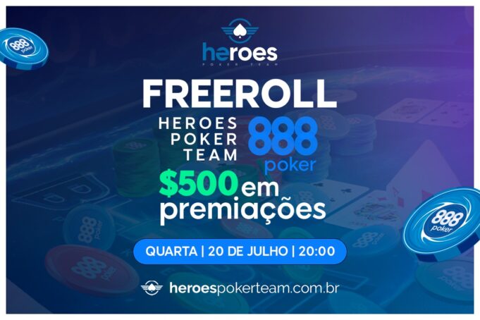 Heroes Poker Team realiza torneio hoje com US$ 500 para definir novos membros do time