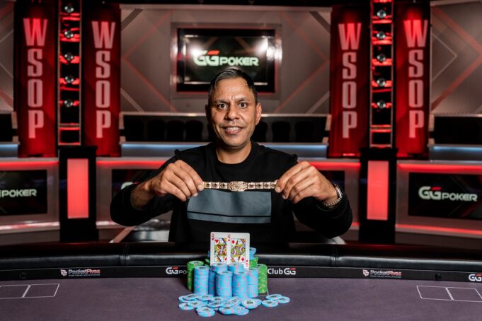 Jaspal Brar, campeão do Evento #88 da WSOP