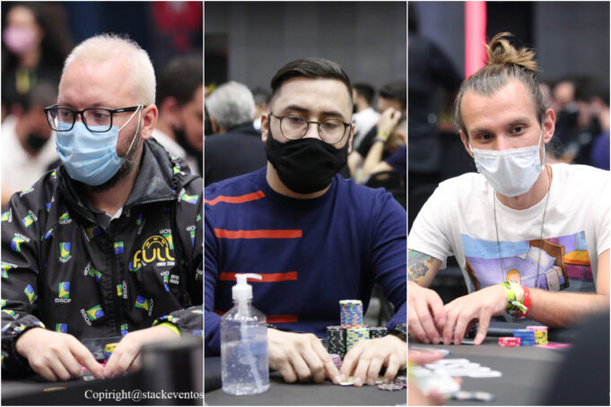 Régis Kogler, Elvis Renan e Alisson Piekazewicz conquistaram pacotes para o BSOP Winter Millions