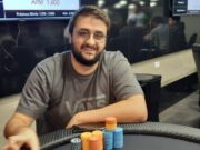 Pedro Barossi, chip leader do Dia 1 do Mixed Games Dealer's Choice