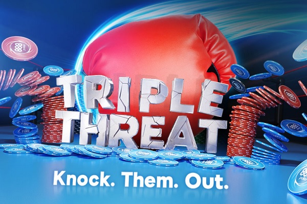 Triple Threat é uma das grandes atrações da grade dominical do 888poker