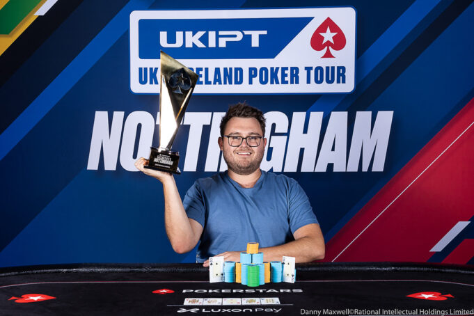 Scott Margereson, campeão do SHR do UKIPT Nottingham