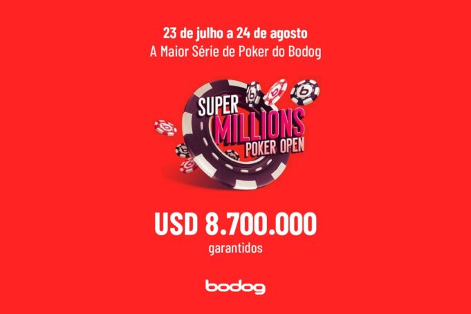 Super Millions Poker Open segue a todo vapor no Bodog