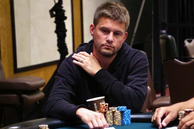 Byron Kaverman foi quem acumulou mais fichas no HR do SHRPO (Foto: Seminole Hard Rock)