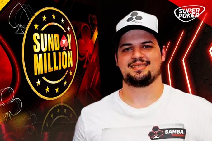 Guilherme Ribeiro bateu na trave do título no Sunday Million