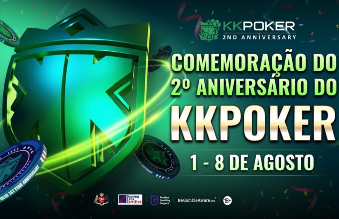 O KKPoker está completando 2 anos neste mês de agosto