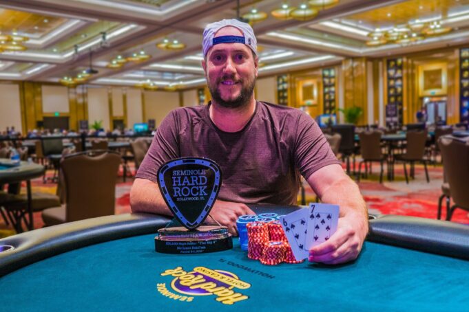 Nolan King viveu uma história surreal no SHRPO (foto: Seminole Hard Rock)