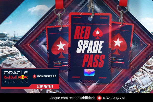 O PokerStars e a Red Bull vão colocar ganhadores do Red Spade Pass em contato com o mundo da Fórmula 1 no GP do Brasil