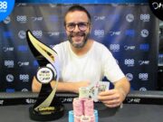 João Pimenta saiu vencedor do Super High Roller