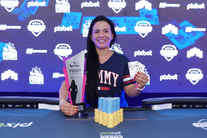 Giulianne Cursino, campeã do Ladies Only do NPS Pixbet Natal