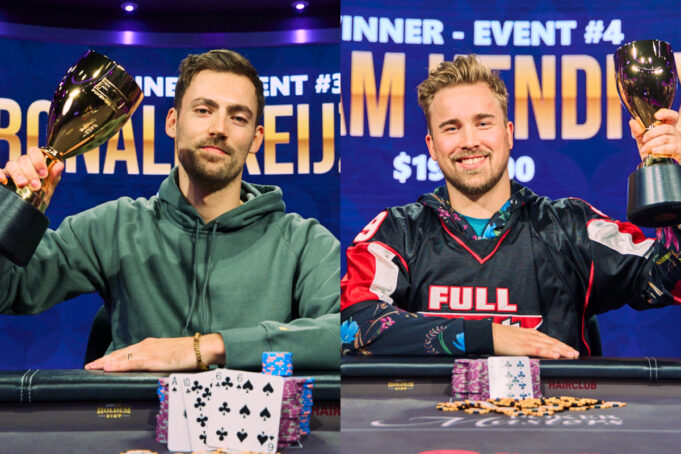 Ronald Keijzer e Adam Hendrix estiveram no lugar mais alto do pódio no Poker Masters