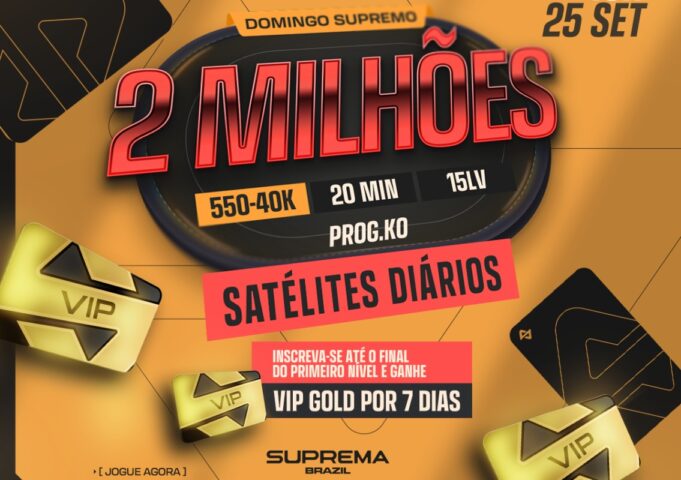 Domingo Supremo dará sequência à saga de premiações milionárias no app