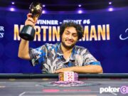 Martin Zamani é o mais novo campeão no Poker Master 2022 (Foto: PokerGO)