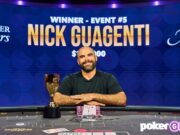 Nick Guagenti é mais um campeão do Poker Masters 2022