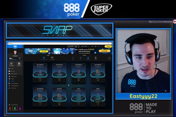 Nick Eastwood fez um tutorial no YouTube do 888poker