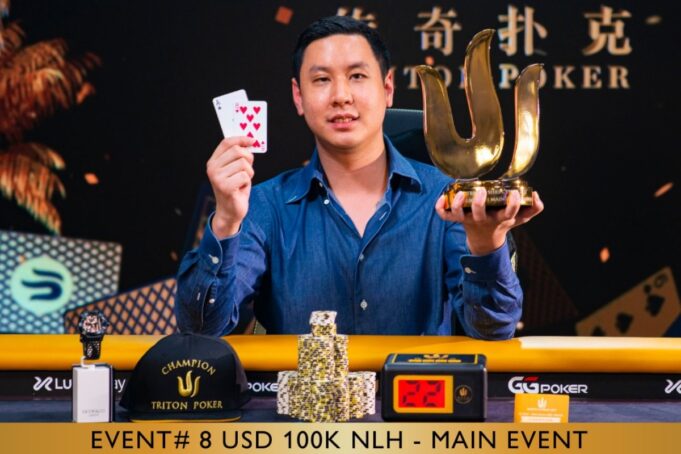 Punnat Punsri conquistou seu primeiro título na Triton Series (Imagem: Triton Poker)