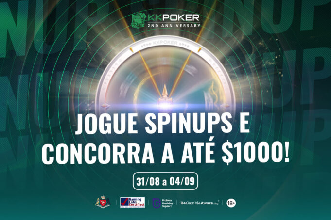 Os SpinUps são febre no app do KKPoker