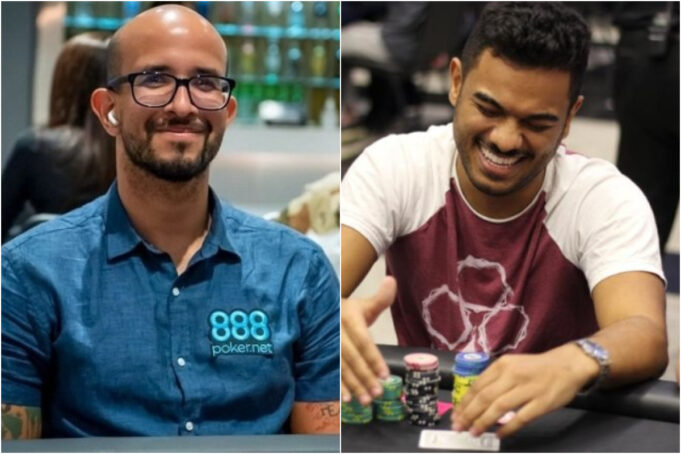 Alexandre Mantovani e Gabriel Tavares serão dois dos representantes brasileiros no #24 da WSOP Online