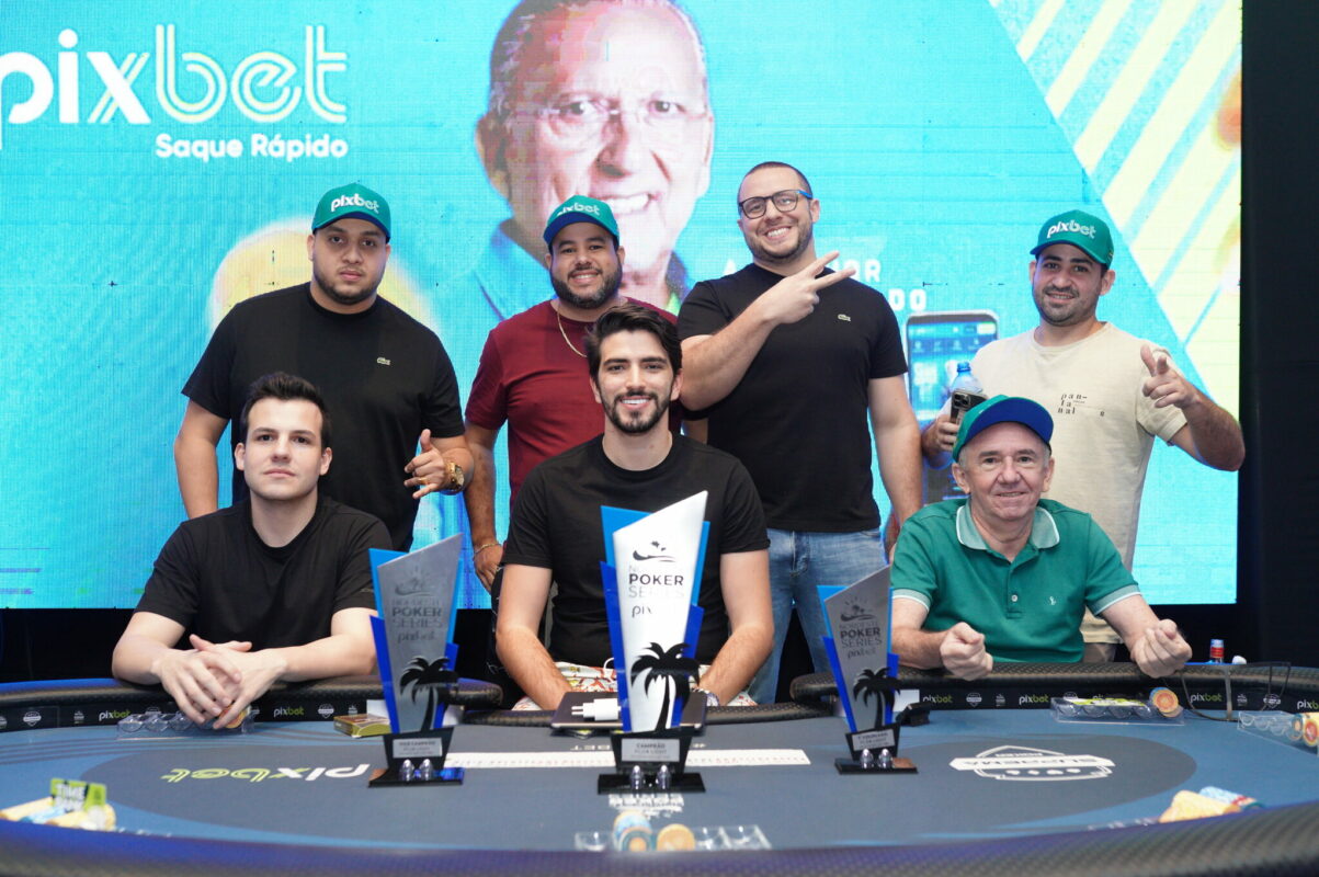 Mesa final do PLO 6-Handed KO do NPS Pixbet Salvador