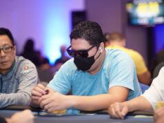 Danilo Motta se deu bem com straight flush