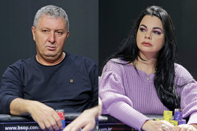 Adir Bottin e Adriana Zamponi se envolveram em um grande pote