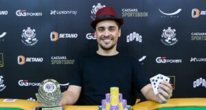 Andres dos Santos entrou para a lista dos campeões na WSOP Brazil 2022