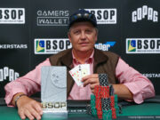 Mauro Steffen, campeão do Big Pot Freezeout KO do BSOP Gramado