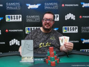 Geraldo César, campeão do Dealer's Choice NLH/PLO Turbo KO do BSOP Gramado