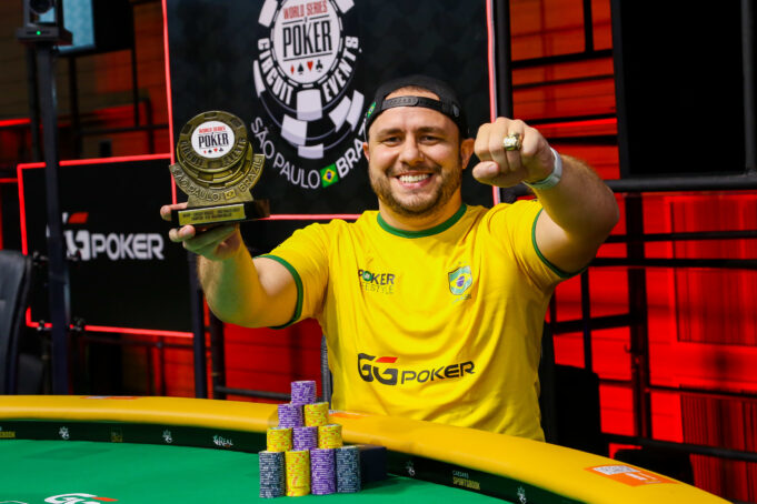 Ramon Pessoa conquistou o primeiro anel da WSOP na carreira