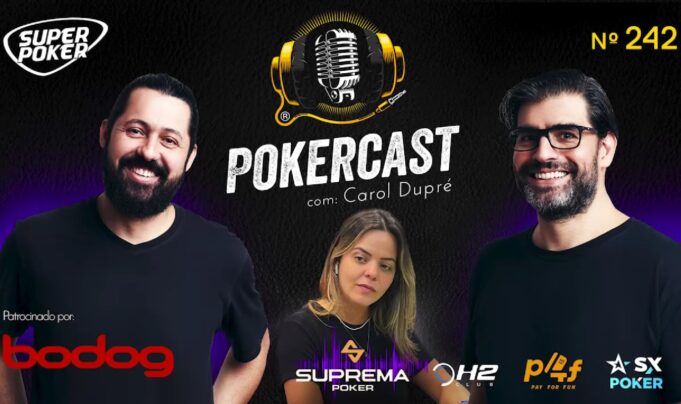 Carol Dupré participou do Pokercast