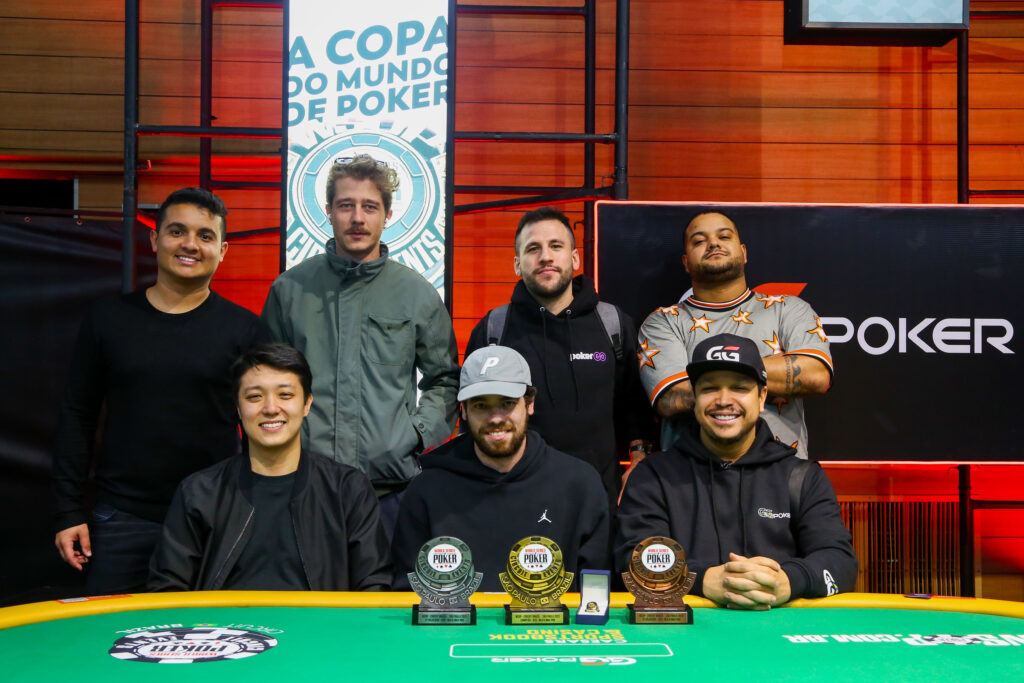 Mesa Final do 6-Max Progressive KO da WSOP Brazil