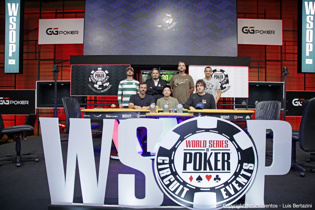 Mesa Final do 8-Game da WSOP Brazil