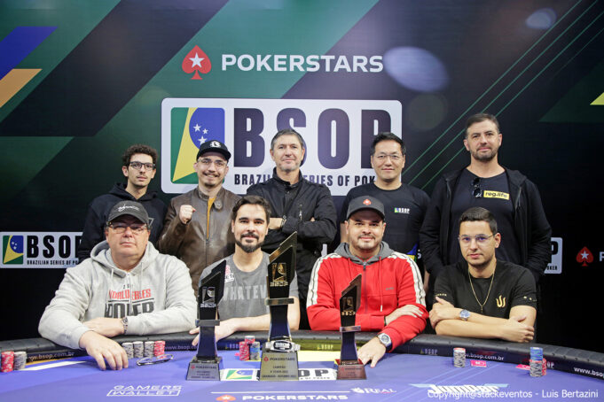 Mesa Final do Main Event do BSOP Gramado