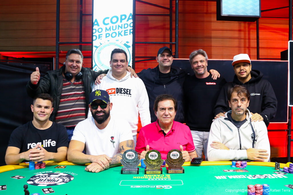 Mesa final do Super High Roller da WSOP Brazil