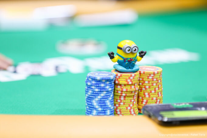 Short stack encontrou salvação no river na WSOP Brazil