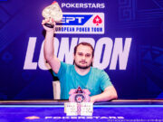 Gabriel Baleeiro, campeão do 8-Game do EPT Londres