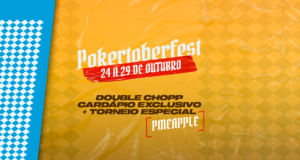 De 24 a 29 de outubro, acontecerá o Pokertoberfest no H2 Club Campinas.