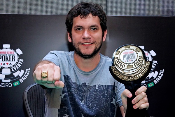 Jordan Piva conquistou a maior premiação de sua carreira na WSOP Brazil